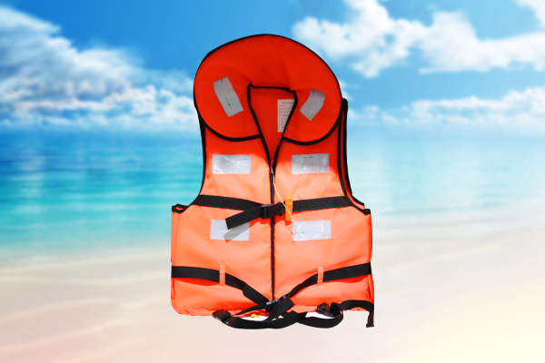 Large collar life jacket