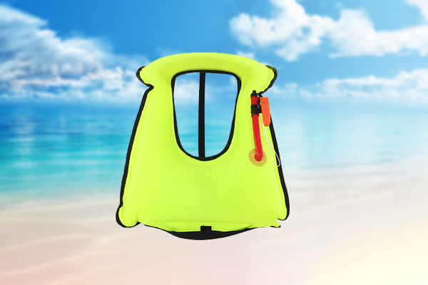 Inflatable life jacket